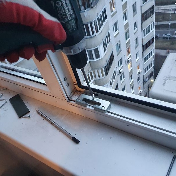 замена створки окна пвх